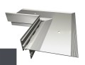 ATLAS 300 Narożnik wewnętrzny 90 grafit PTB-NW-300-90-G RAL 7024 