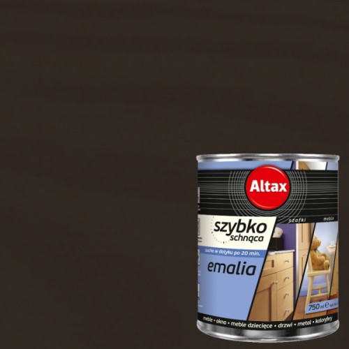  Emalia szybkoschnąca Altax, 0.75 l, Palisander