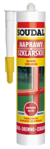 Soudal silikon szklarski 300ml