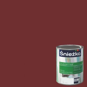 Śnieżka Supermal 0,8L - mahoń