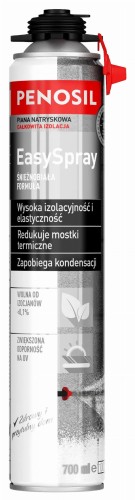 PENOSIL EasySpray 700ml - Pistoletowa piana natryskowa, izolacyjna w sprayu z aplikatorem