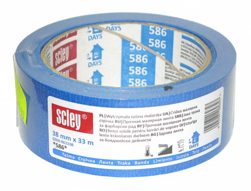Taśma malarska Scley 38mm x33mb 0300-863338 niebieska