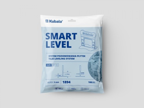 Kubala Smart Level Klipsy 3 mm 100 sztuk 1894