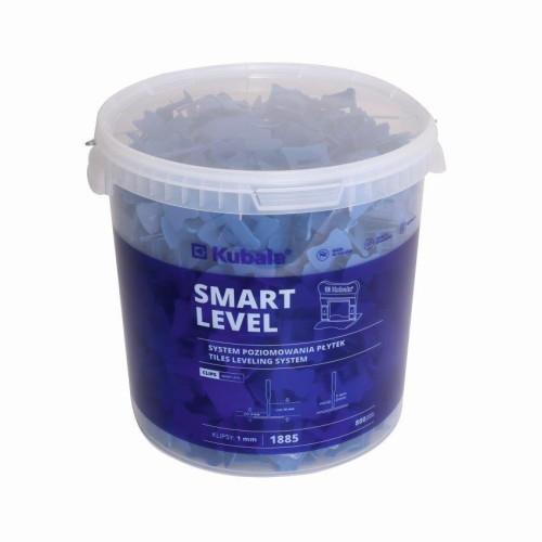 Kubala Smart Level Klipsy 1,0mm 800 sztuk 1885
