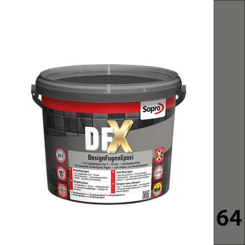 Sopro DFX BAZALT 64 3kg - fuga epoksydowa