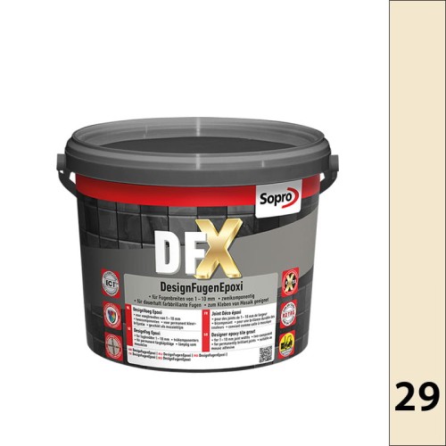 Sopro DFX JASNY BEŻ 29 3kg - fuga epoksydowa