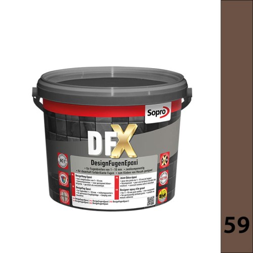 Sopro DFX BRĄZ BALI 59 3kg - fuga epoksydowa