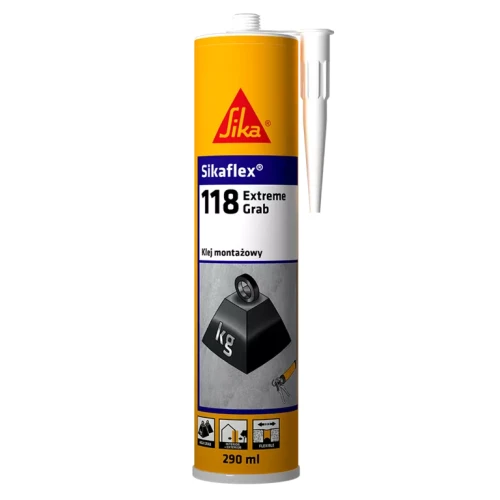 Sika Sikaflex 118 Extreme Grab 290ml - klej montażowy