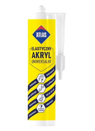 Atlas akryl uniwersalny biały 280ml