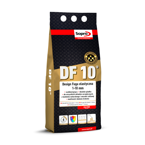 Sopro DF 10 2kg - 10 biały - Design Fuga Flex 1-10 mm DF10