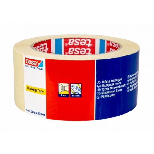 Taśma maskująca 3dni Tesa 50mm x50mb 51023