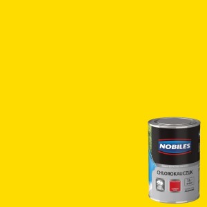 Nobiles Chlorokauczuk 0,9L - żółty RAL 1003