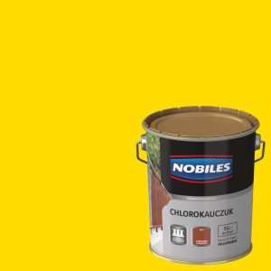 Nobiles Chlorokauczuk 5L - żółty RAL 1003 