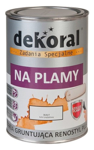 Dekoral Renostyl 0,9L biała - na plamy i zacieki