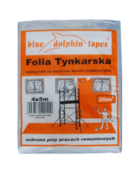 Folia tynkarska 4x5m Blue Dolphin PF_12449