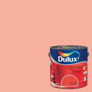 DULUX Kolory Świata Arbuzowa Fiesta 2,5 L - Farba do ścian i sufitów  