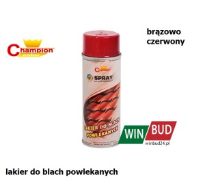 Champion color spray 400ml - do blach brązowo czerwony