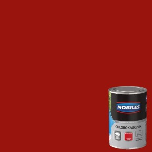 Nobiles Chlorokauczuk 5L - czerwony RAL 3000 