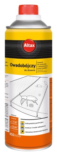 Altax Owadobójczy do drewna 450ml 