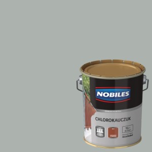 Nobiles Chlorokauczuk 5L - popielaty średni
