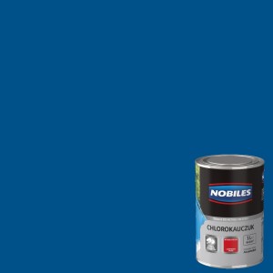 Nobiles Chlorokauczuk 0,9L - niebieski RAL 5010