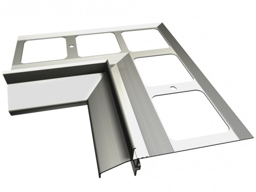 ATLAS 150 Narożnik wewnętrzny 90 szary PTB-NW-150-90-S RAL 7037