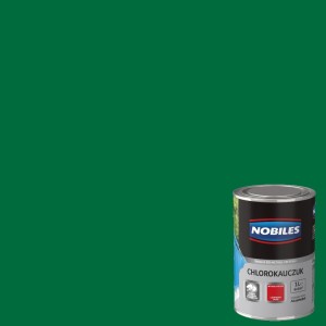 Nobiles Chlorokauczuk 0,9L - zielony liściasty RAL 6002