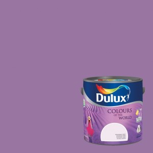 DULUX Kolory Świata Lawendowa Dolina 2,5 L - Farba do ścian i sufitów                         