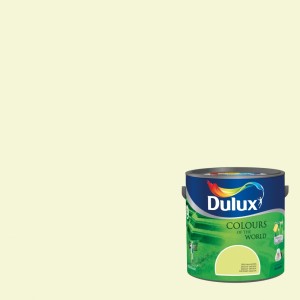 DULUX Kolory Świata Pąki Akacji 2,5 L - Farba do ścian i sufitów                                      