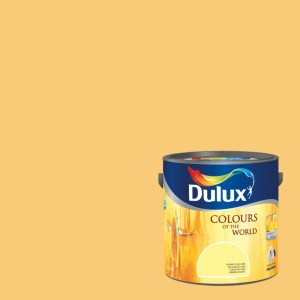 DULUX Kolory Świata Złoto Cejlonu 2,5 L - Farba do ścian i sufitów                                                                    