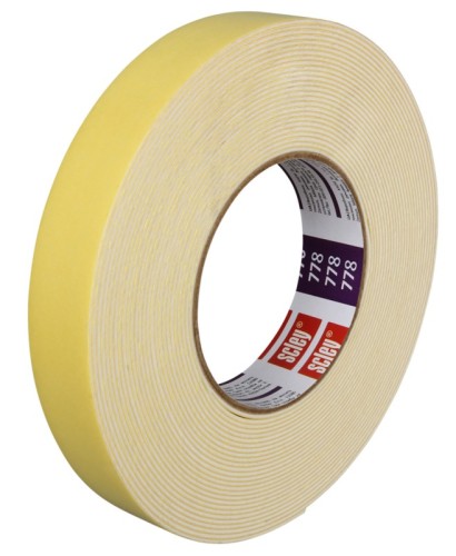 Scley Taśma dwustronna 19mm x5mb zewnętrzna 0310-780519 Kaem 778
