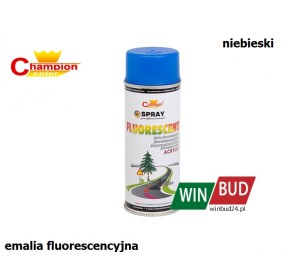 Champion color spray 400ml - fluorescent niebieski