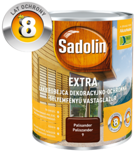 Sadolin Extra 2,5L orzech włoski 04 - lakierobejca dekoracyjno-ochronna