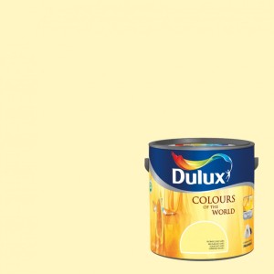 DULUX Kolory Świata Tropikalne Słońce 5 L - Farba do ścian i sufitów                                                          