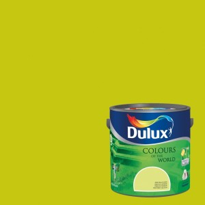 DULUX Kolory Świata Zielone Tarasy 2,5 L - Farba do ścian i sufitów                                                                 