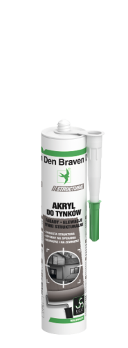 Den Braven AKRYL DO TYNKÓW 300ml - Acryl-ST