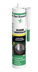Den Braven SILIKON UNIWERSALNY biały 300ml - Silicone-1001U