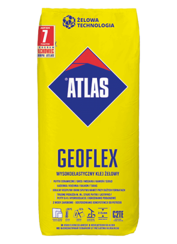 Atlas Geoflex 25kg - klej elastyczny C2TE żelowy