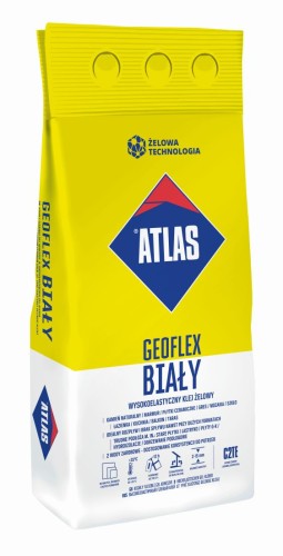 Atlas Geoflex 5kg biały - klej elastyczny C2TE żelowy