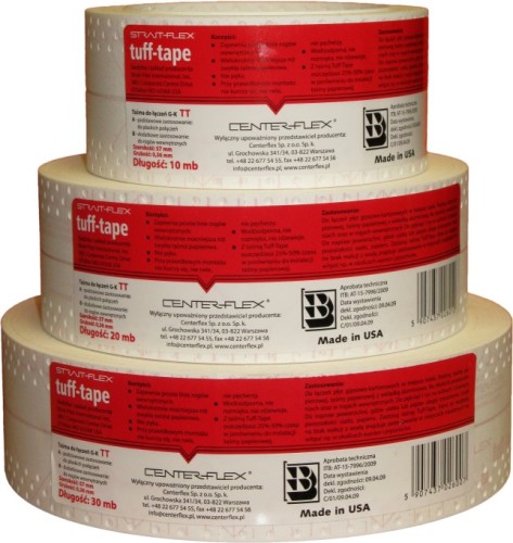 Taśma Straitflex TUFF-TAPE do spoinowania płyt GK