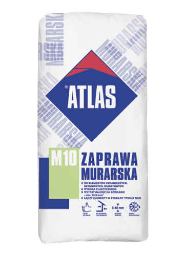 Atlas zaprawa Murarska M10 25kg