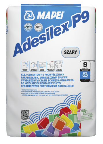 Mapei Adesilex P9 25kg szara