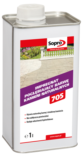 Sopro NFV 705 1L - Impregnat pogłębiający barwę kamieni naturalnych