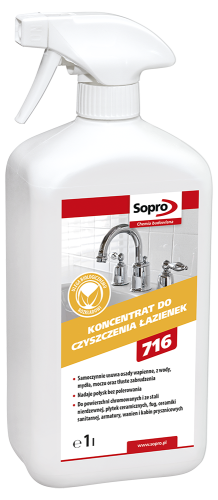 Sopro SR 716 1L - Koncentrat do czyszczenia łazienek