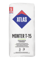 Atlas Monter T-15 25kg - szybkowiążąca zaprawa montażow
