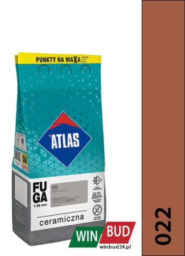ATLAS FUGA CERAMICZNA 022 Orzechowy 2kg