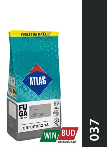 ATLAS FUGA CERAMICZNA 037 grafitowy 2kg