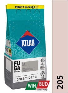 ATLAS FUGA CERAMICZNA 205 Kremowy 5kg