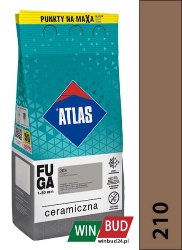 ATLAS FUGA CERAMICZNA 210 kakao 5kg