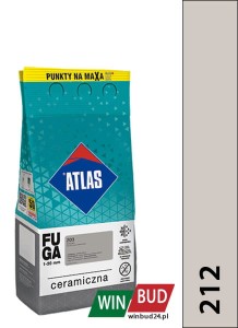 ATLAS FUGA CERAMICZNA 212 szarobrązowy 2kg
